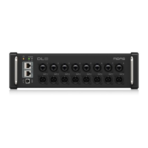 [DL8] STAGE BOX MIDAS, MEDUSA DIGITAL, INTERFAZ ULTRANET Y ADAT, 8 ENTRADAS XLR, 8 SALIDAS XLR