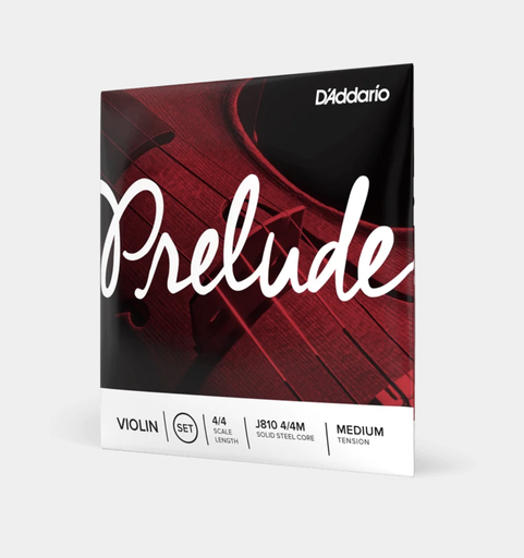 [J810] SET DE CUERDAS D´ADDARIO, PARA VIOLIN 4/4, SERIE PRELUDE