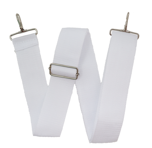 [YWSS-S1-WHITE] CINCHO PARA REDOBLANTE DVD, AJUSTABLE, COLOR BLANCO