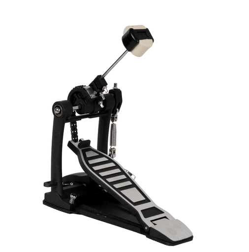 [P-6C] PEDAL PARA BOMBO LIVERPOOL, CADENA SIMPLE, 1 RESORTE Y MAZO AJUSTABLE
