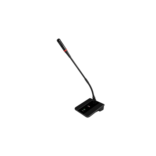 [LU-611] MICROFONO DE CONFERENCIA LUNA, CUELLO DE CISNE 40 CM , CONDENSADO, CARDIOIDE, INCLUYE CABLE XLR DE 8 METROS.