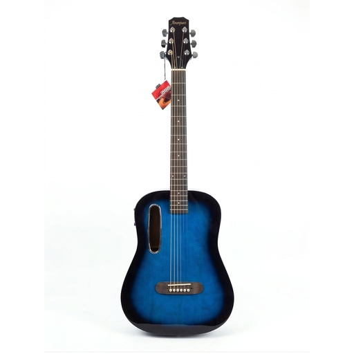 [BLS 39] GUITARRA ELECTROACUSTICA ARANJUEZ, SERIE LAVA, 39", MADERA,AZUL, INCLUYE ESTUCHE,